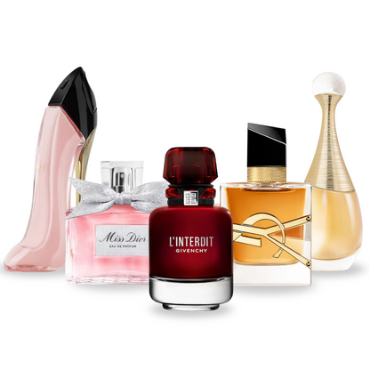 Glamour Bundle – 5x Eau de Parfum (100ml)